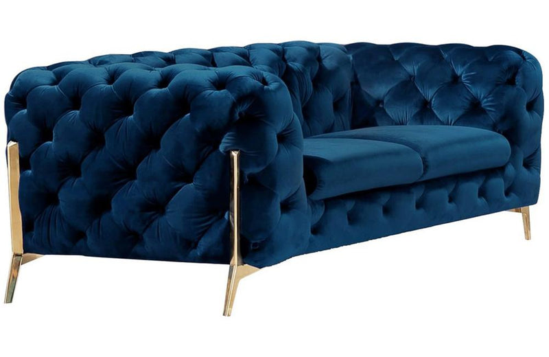 Abel Blue Loveseat