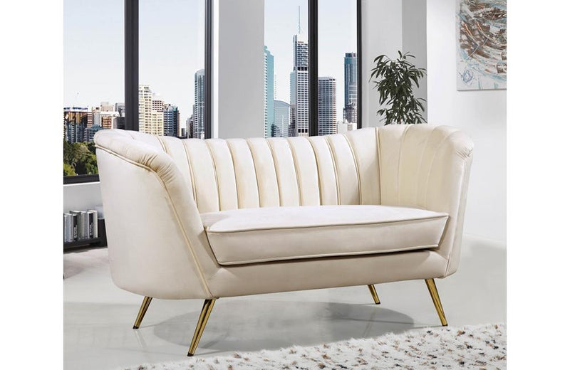 Alura Cream Love Seat