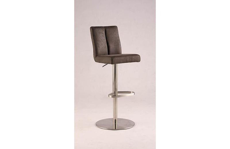 Julian Modern High Back Adjustable Stool Brown