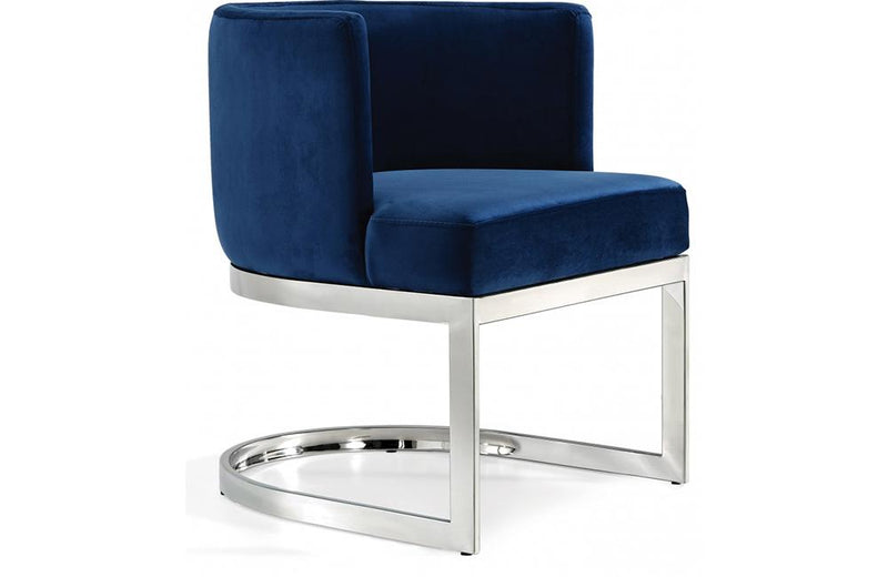 Jex Navy Dining Chair