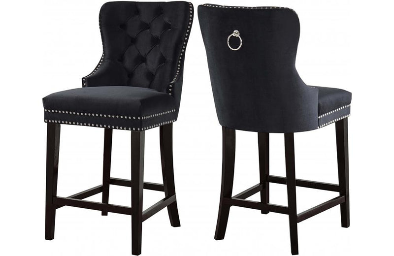 Abella Black Bar Stool