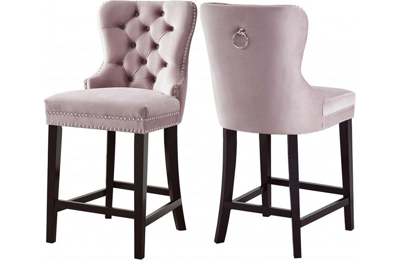 Abella Pink Bar Stool