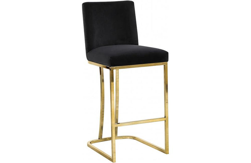 Abrielle Black Bar Stool