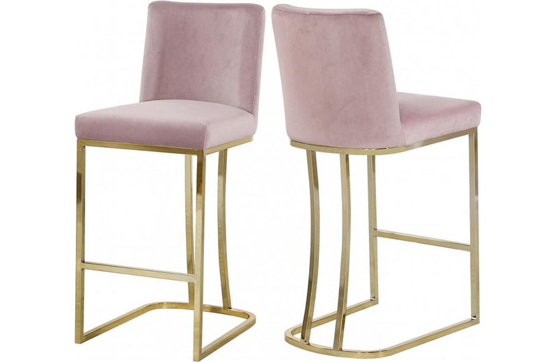 Abrielle Pink Bar Stool