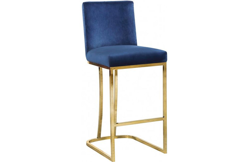 Abrielle Navy Bar Stool