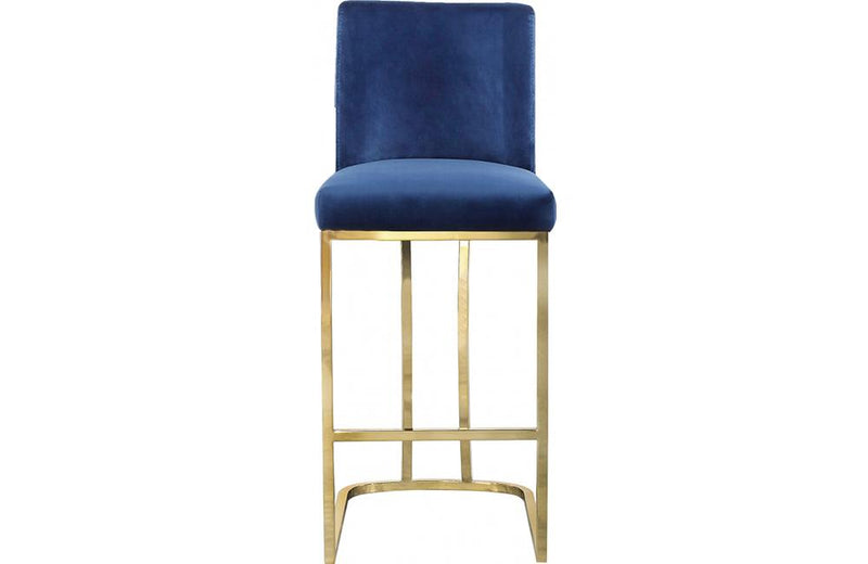 Abrielle Navy Bar Stool