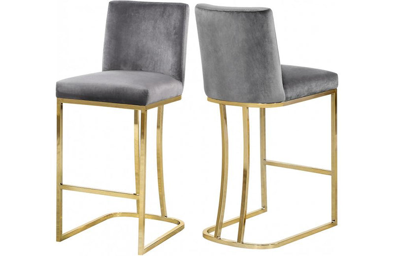 Abrielle Grey Bar Stool