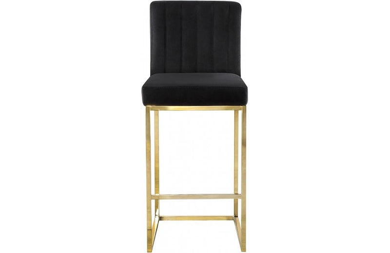 Abrienne Black Bar Stool