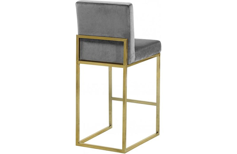 Abrienne Grey Bar Stool