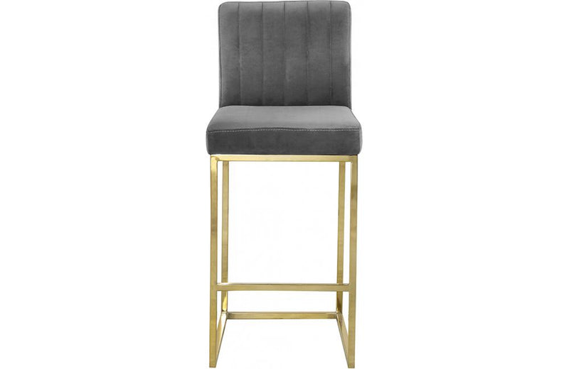 Abrienne Grey Bar Stool