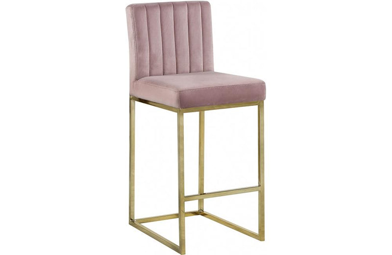 Abrienne Pink Bar Stool