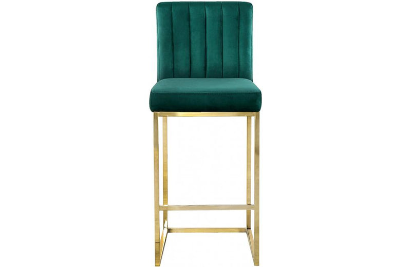 Abrienne Green Bar Stool