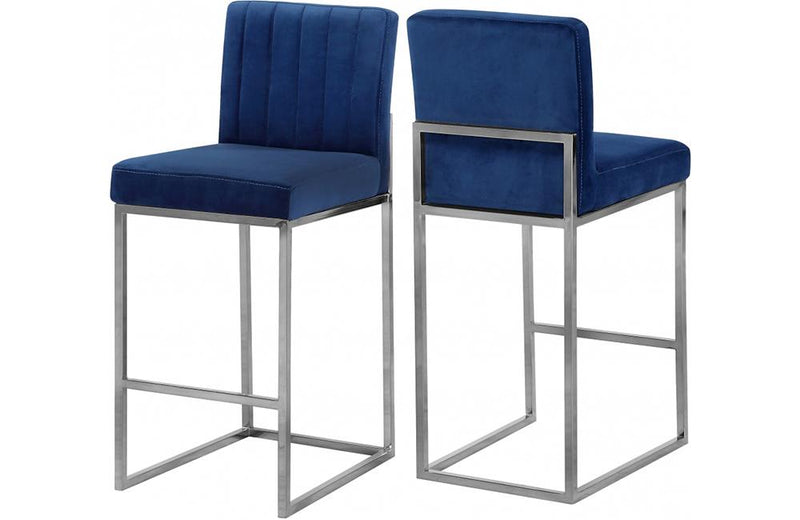 Babette Navy Bar Stool