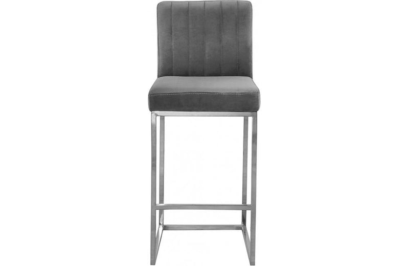 Babette Grey Bar Stool