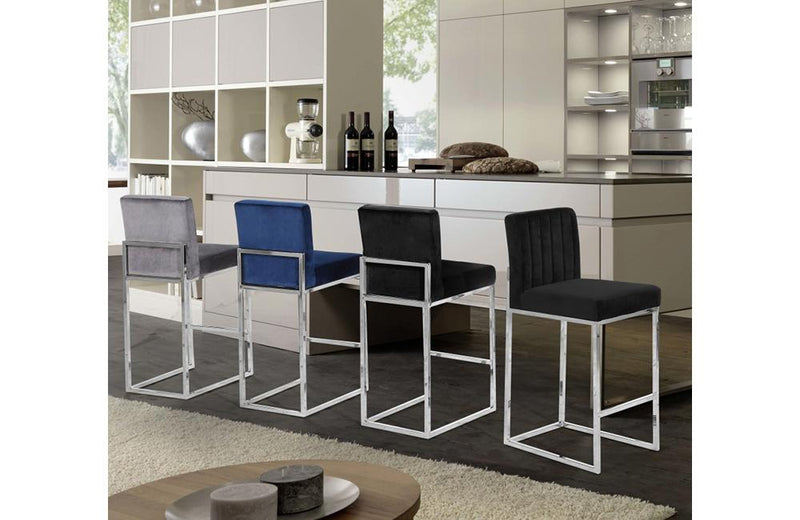 Babette Navy Bar Stool