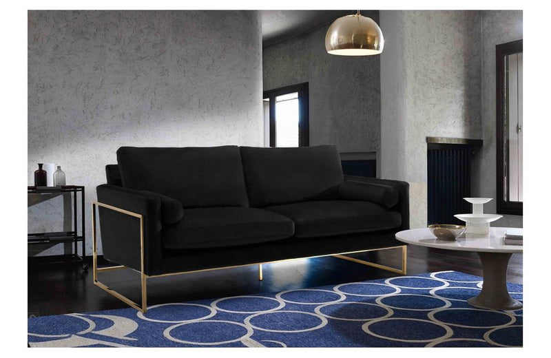 Sky Black Sofa