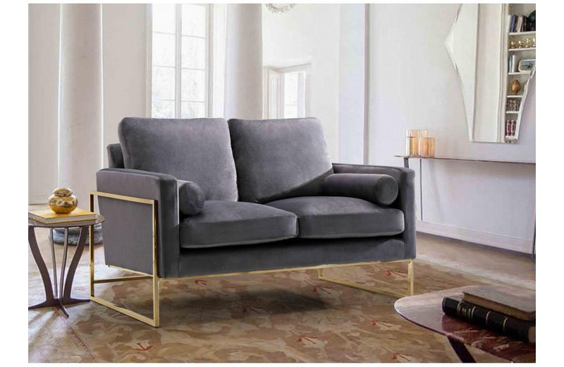 Sky Grey Love Seat