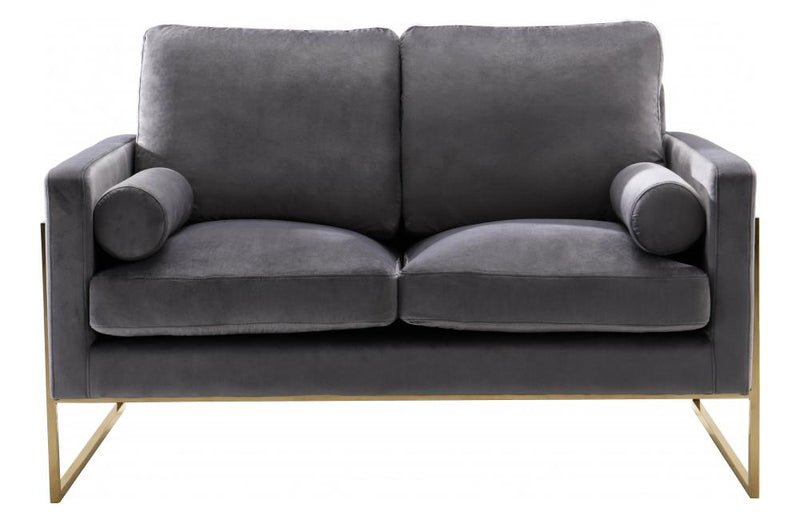 Sky Grey Love Seat