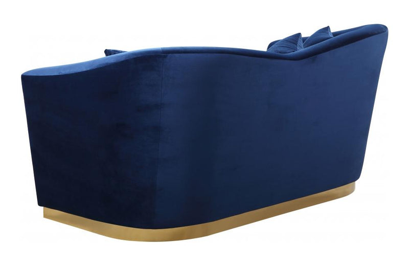 Harmony Navy Love Seat