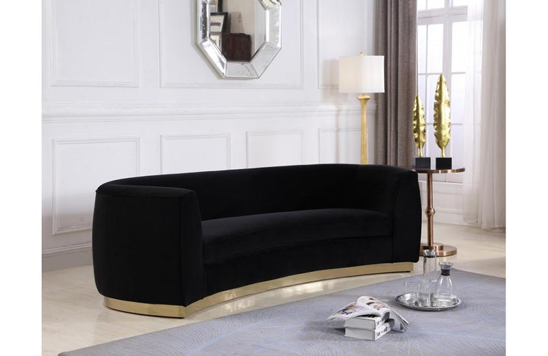 Ximena Black sofa