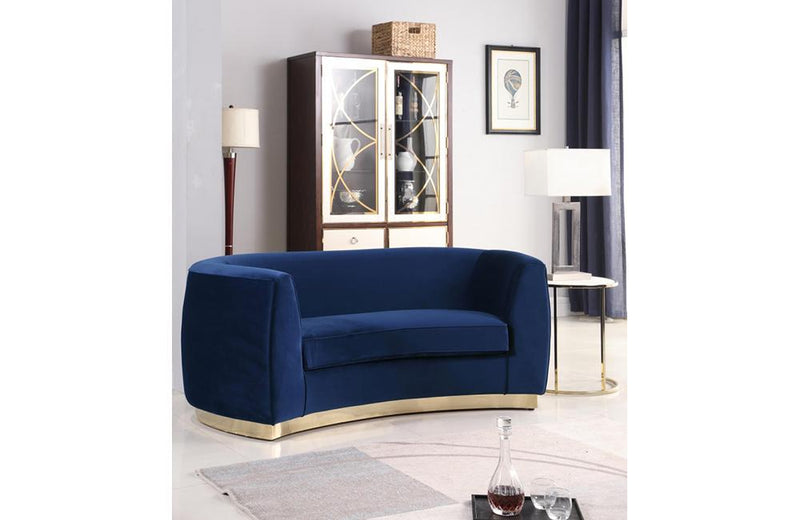 Ximena Navy Love Seat