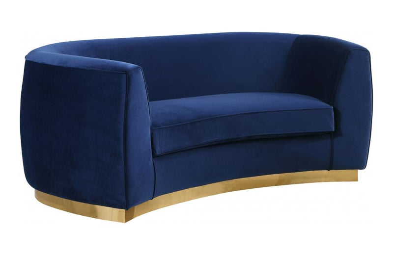 Ximena Navy Love Seat