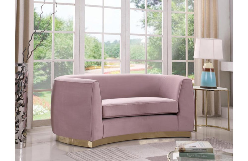 Ximena Pink Love Seat