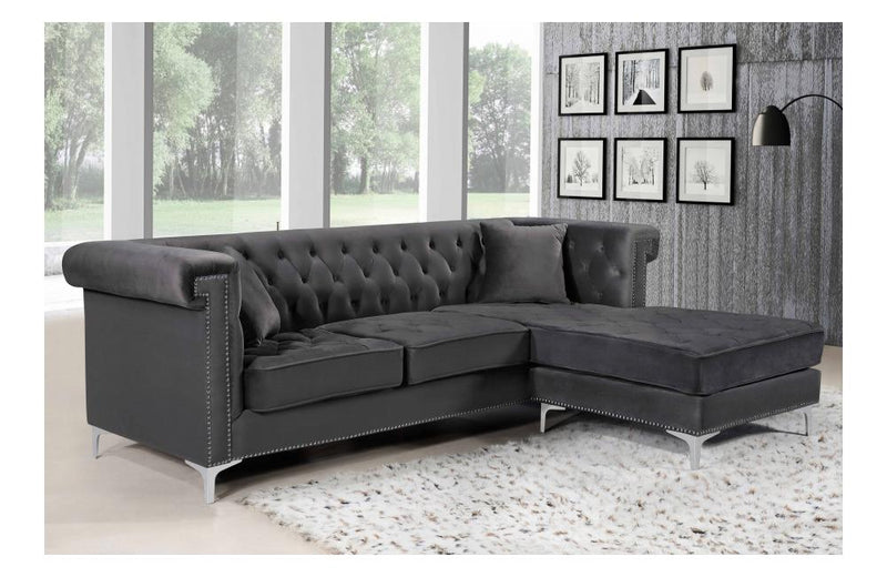 Mason Grey Sectional Sofa