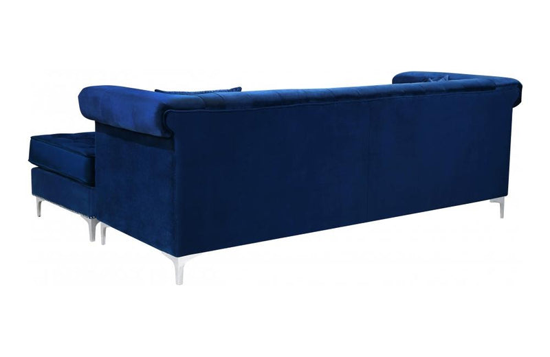 Mason Navy Sectional Sofa