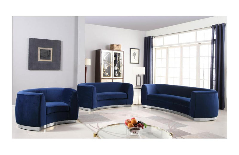 Babe Navy sofa set