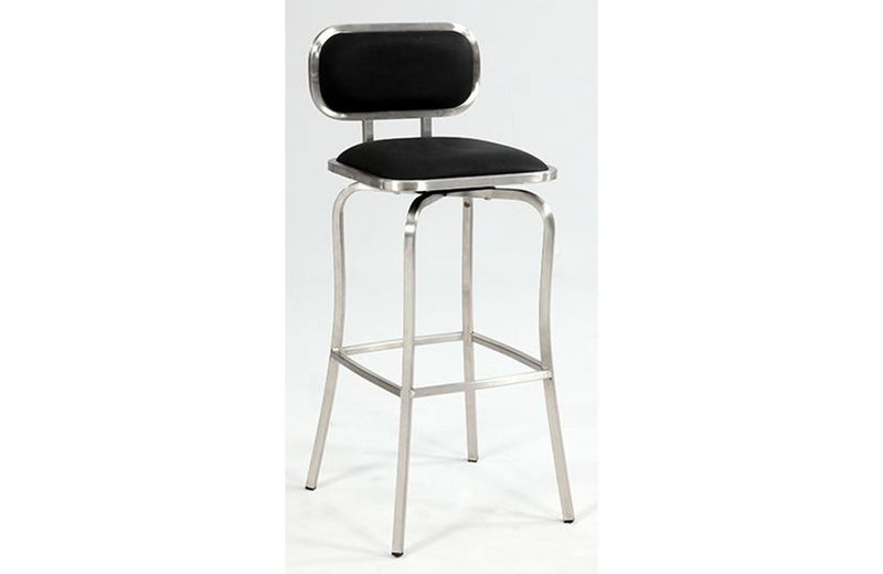 Ethen Modern Swivel Stool Black