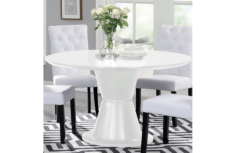 Io Dining Table White