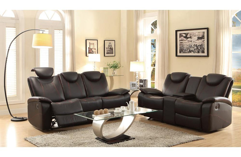 Ascari Black Sofa Set