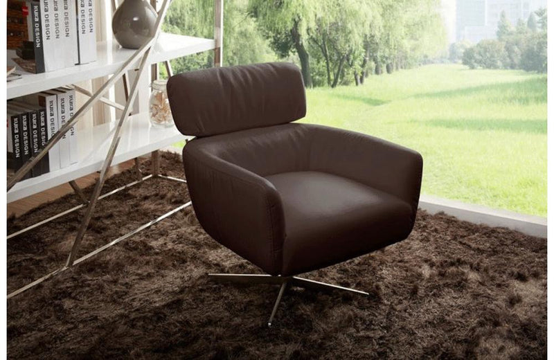 Mahail Swivel Chair Brown