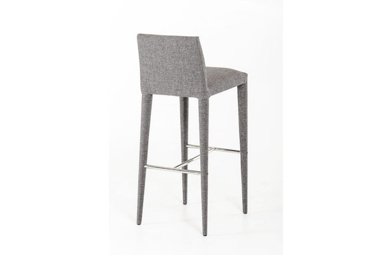 Medford Modern Gray Fabric Bar Stool