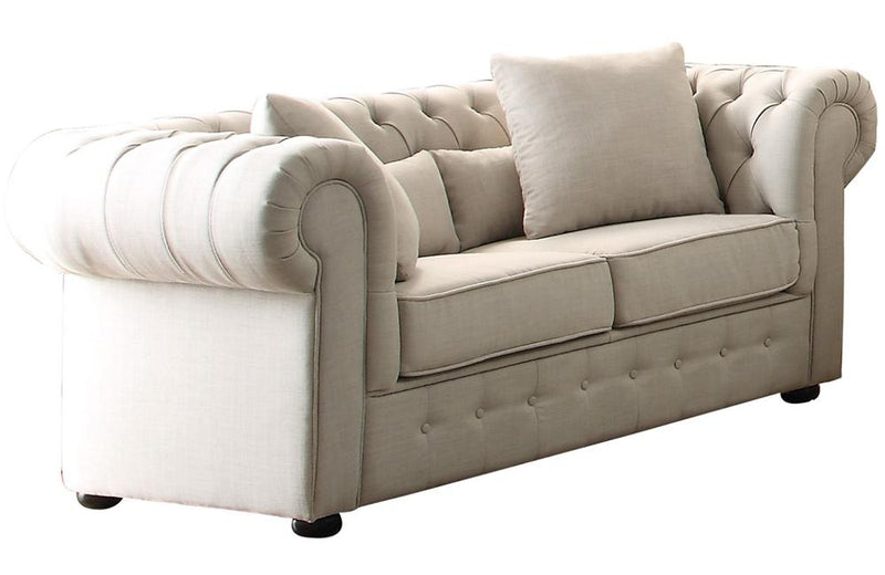 Lizzette Love seat Beige