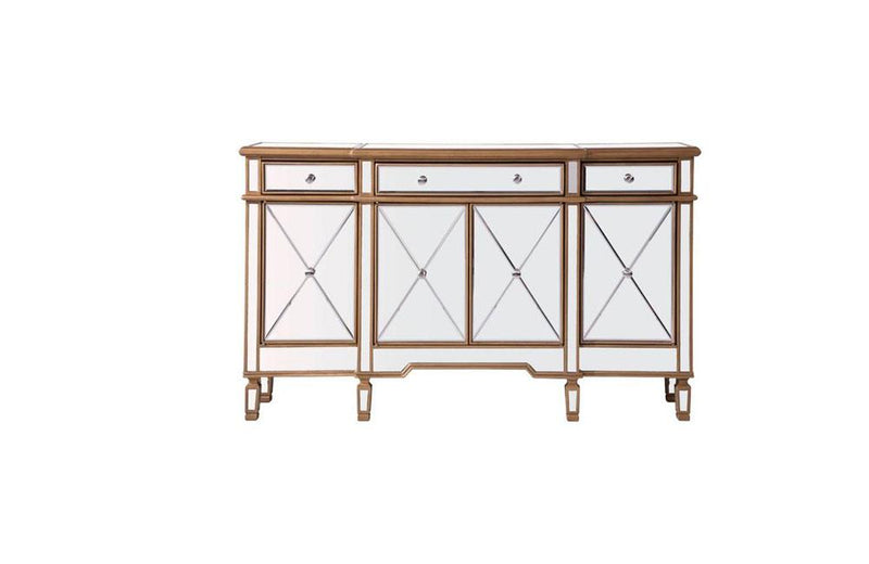 Modern 3 Drawer 4 Door Console