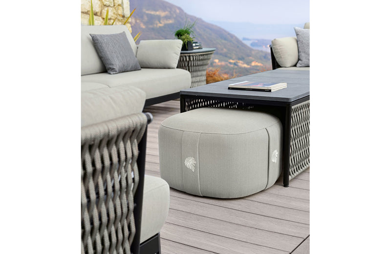 Oasi Outdoor round ottoman