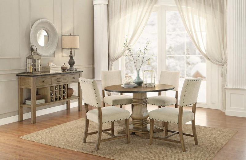 Hansen Round 6 PC Dining Set