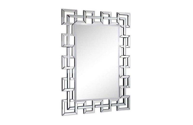 Contemporary Mirror in Clear Finish