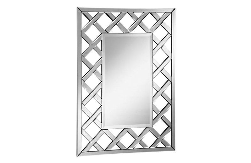 Contemporary Modern Wall Mirror Rectangle