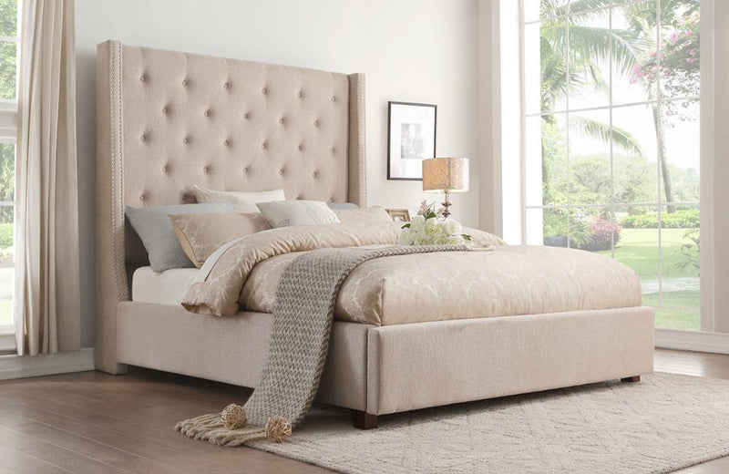 Zenna Beige Bed