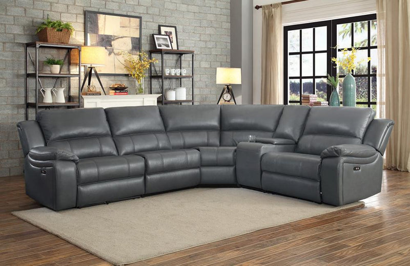 Leonardo Gray Sectional Sofa