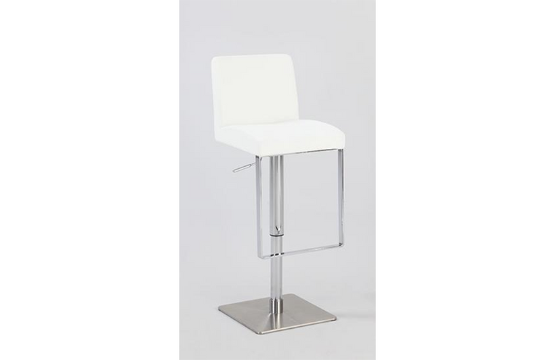 Serenity Pneumatic Swivel Stool White