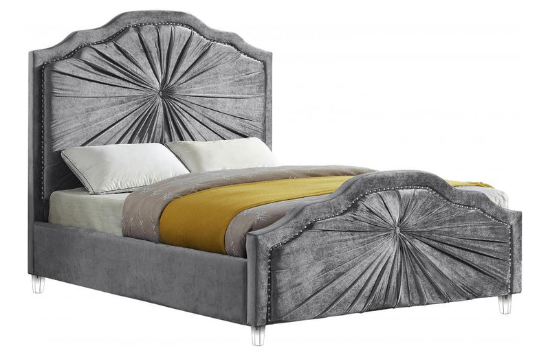 Dahna Grey Bed