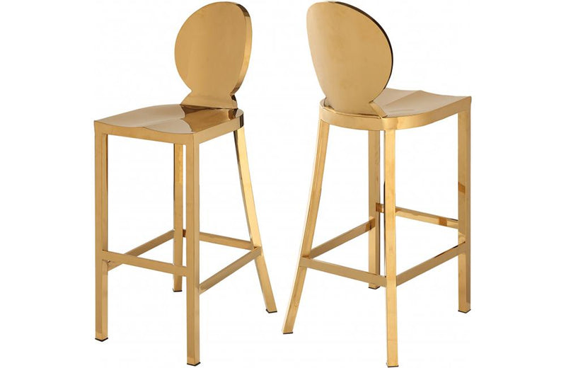 Cable Gold Bar Stool