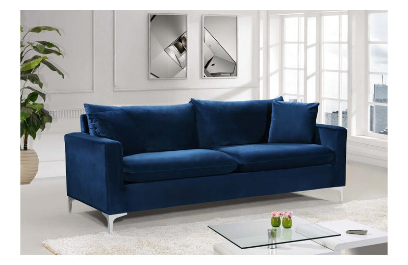 Dottie Chrome Navy sofa