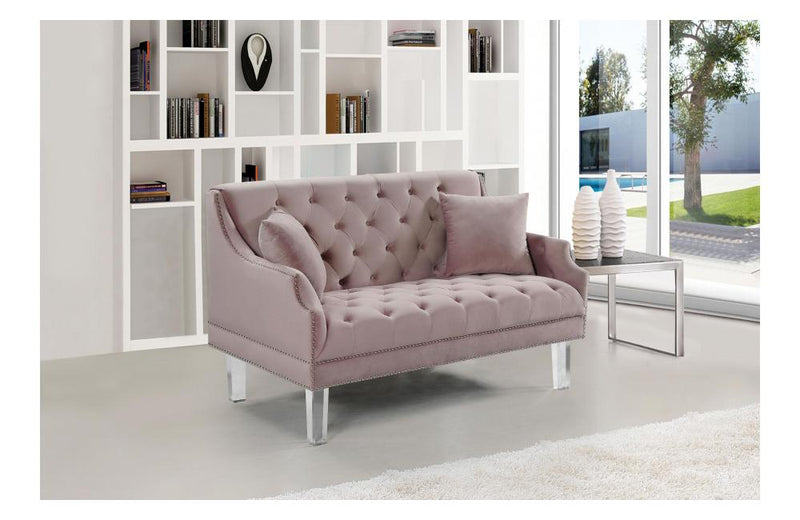 Jean Pink Love Seat