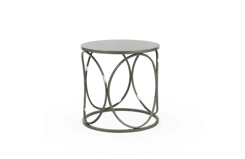 Helena End Table Metal Top