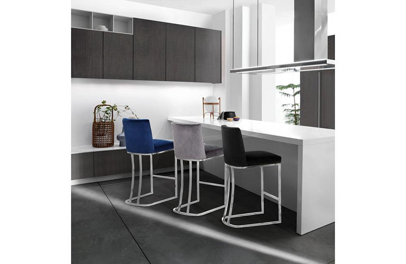 Abena Black Bar Stool